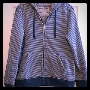 Hooded full zip hoodie